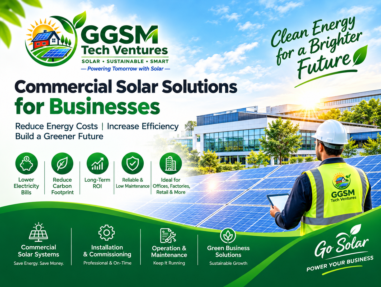 Commercial Solar Solutions for Businesses
