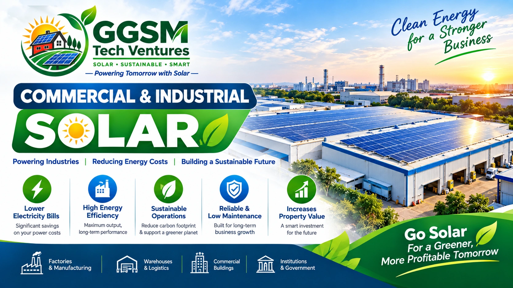 Commercial & industrial solar
