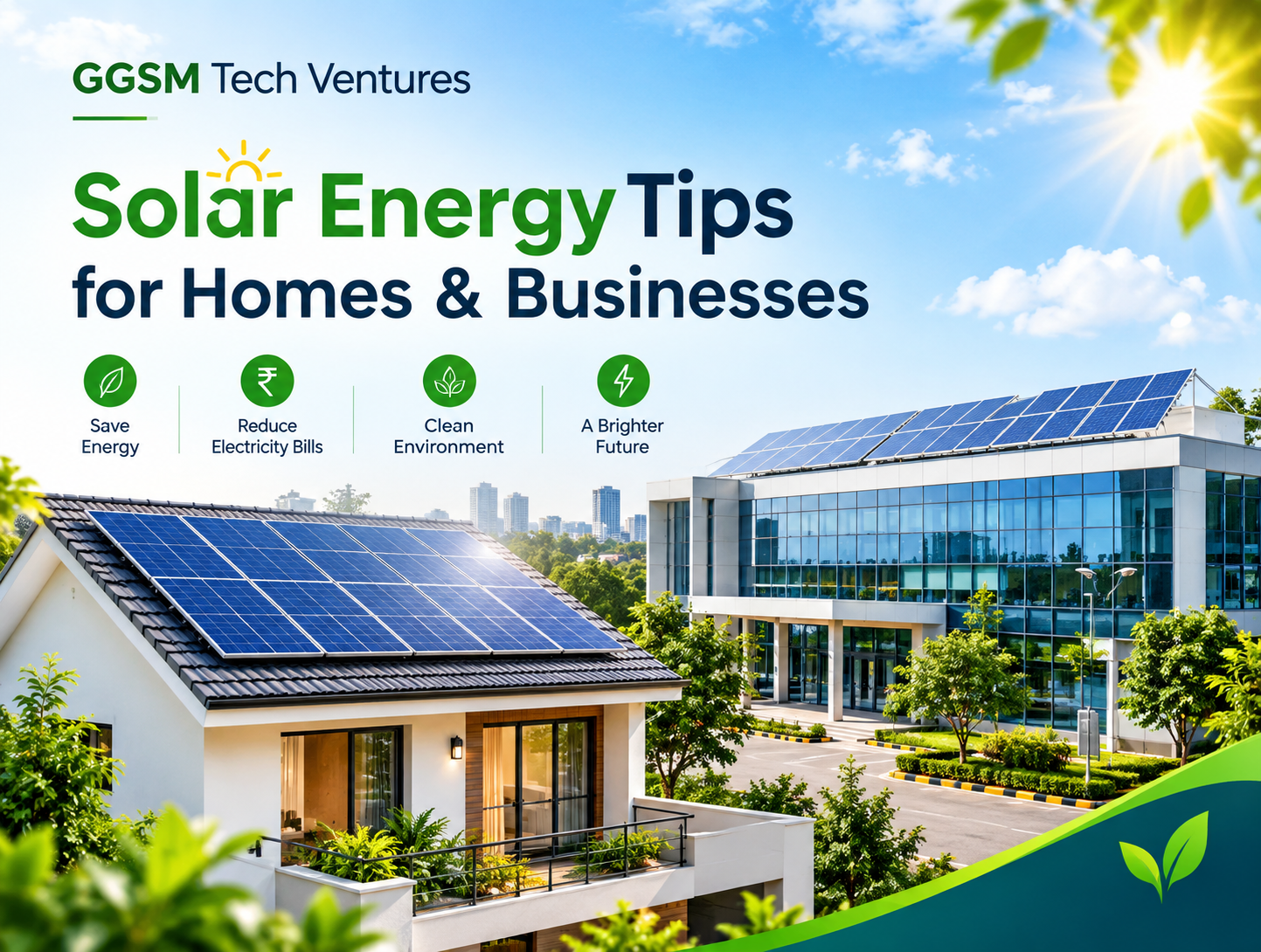 Solar Energy Tips for Homes & Businesses