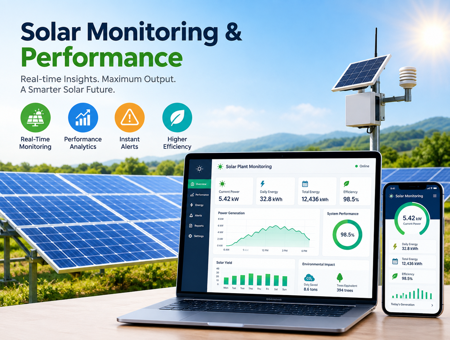 Solar Monitoring & Performance