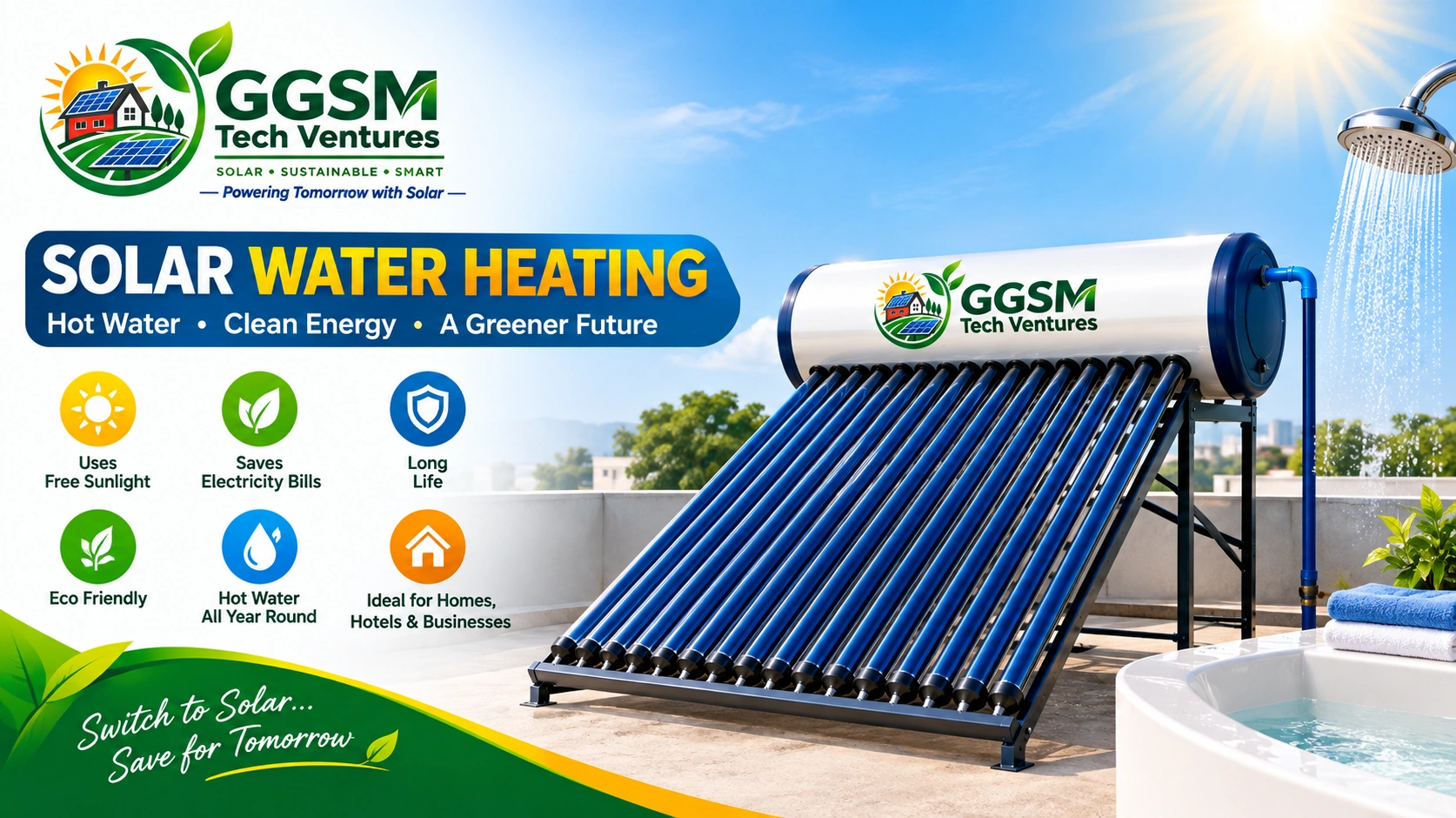 Solar water heating